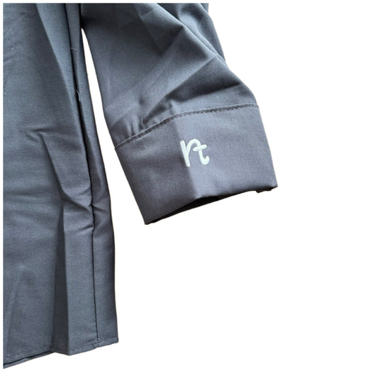 INITIAL LOGO POPLIN WORK SHIRT