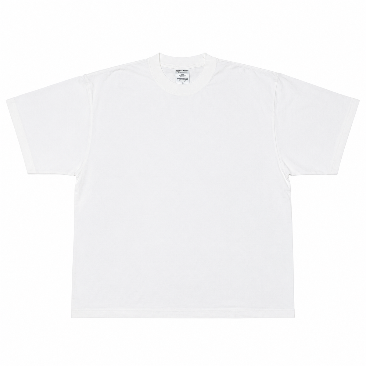 SHAKA WEAR 7.5oz GARMENT DYE DROP SHOULDER S/S TEE - WHITE