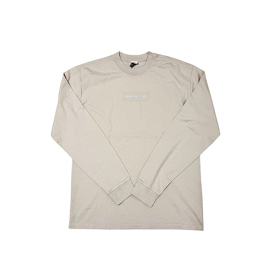 BOX DOMAIN LOGO LONG SLEEVE TEE