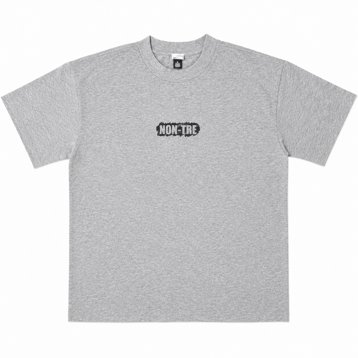 NON-TRE SCRATCH LOGO TEE - GRAY