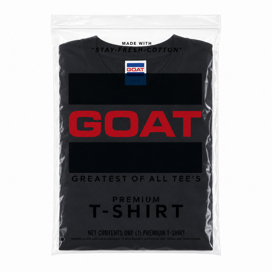 GOAT LONG SLEEVE TEE - BLACK