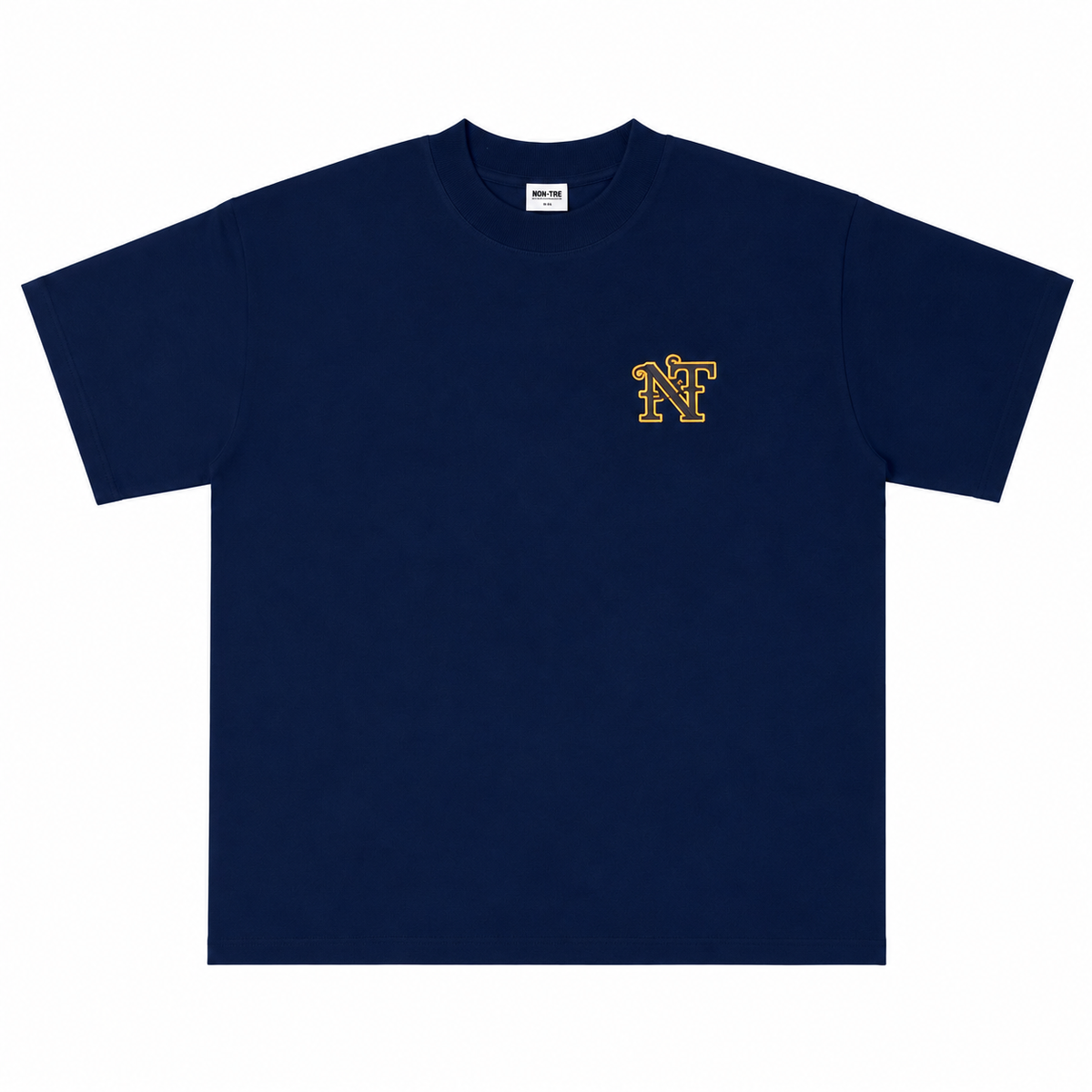 NON-TRE FAMILIA LOGO TEE - NAVY