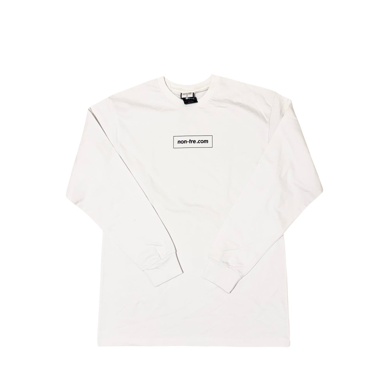 BOX DOMAIN LOGO LONG SLEEVE TEE