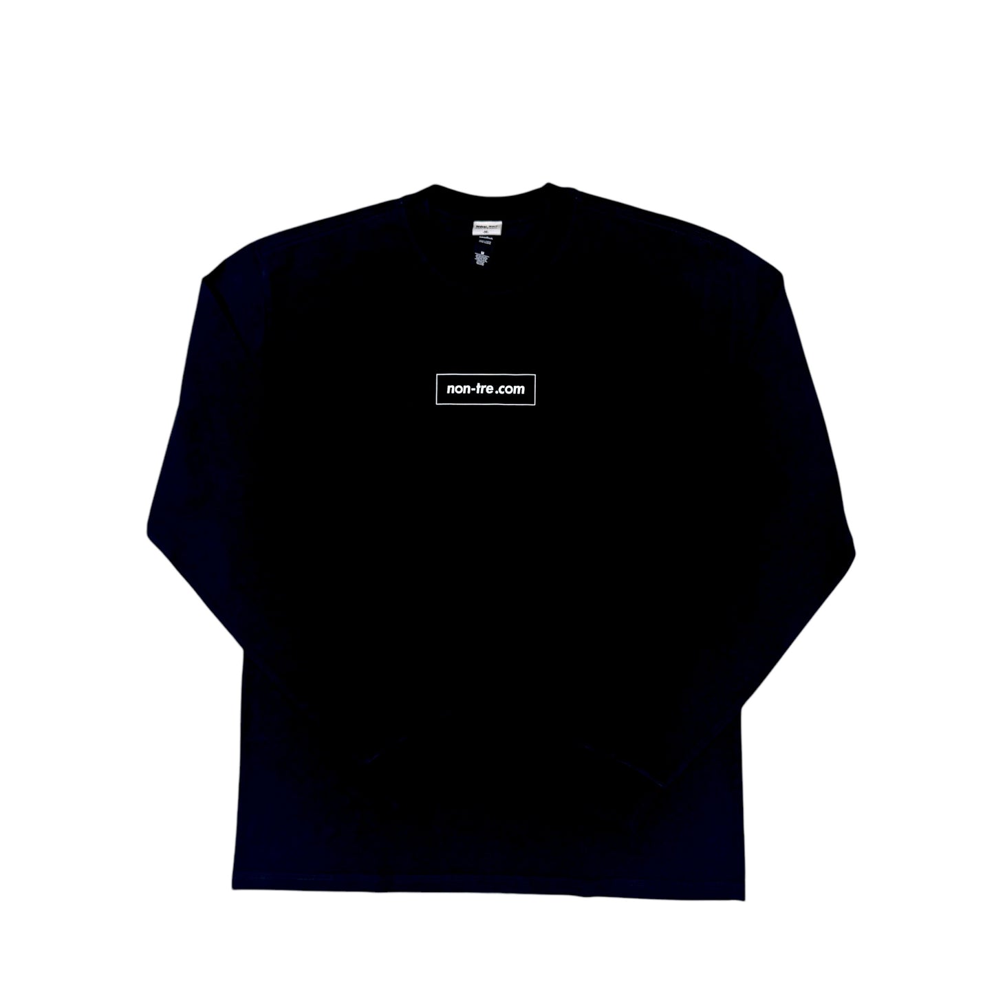 BOX DOMAIN LOGO LONG SLEEVE TEE