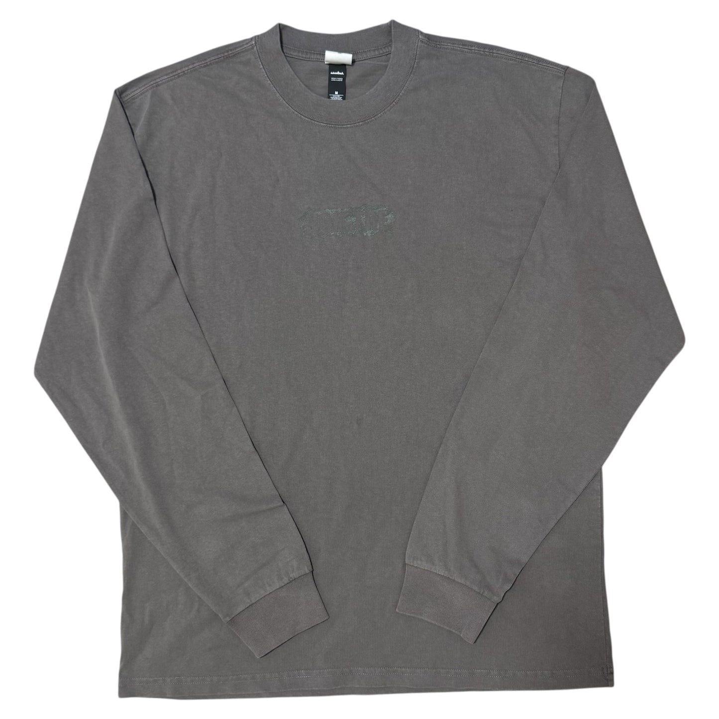 SCRATCH LOGO LONG SLEEVE TEE