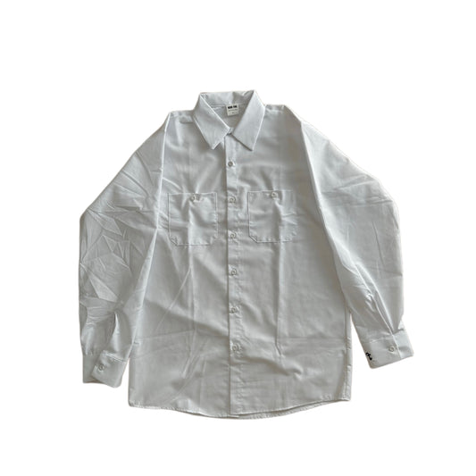 INITIAL LOGO POPLIN WORK SHIRT