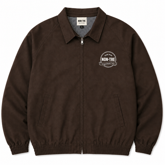 NON-TRE TRADE MARK LOGO WAPPEN SWING TOP - BROWN