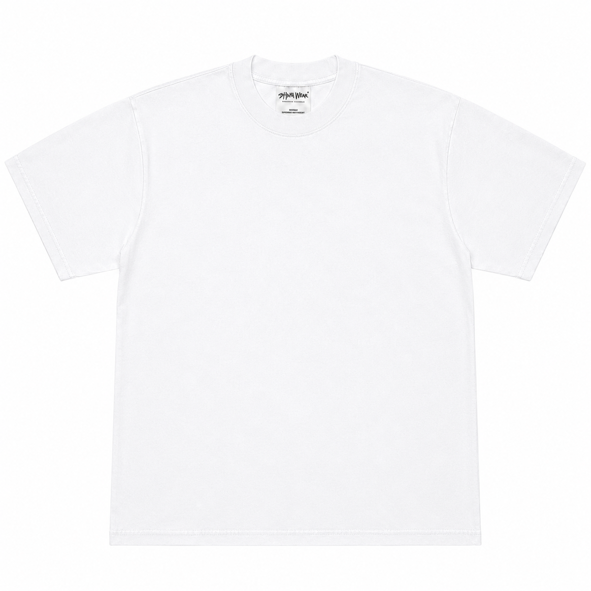 SHAKA WEAR 7.5 OZ MAX HEAVYWEIGHT GARMENT DYE SHORT SLEEVE – WHITE