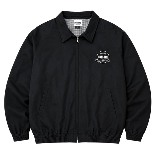 NON-TRE TRADE MARK LOGO WAPPEN SWING TOP - BLACK