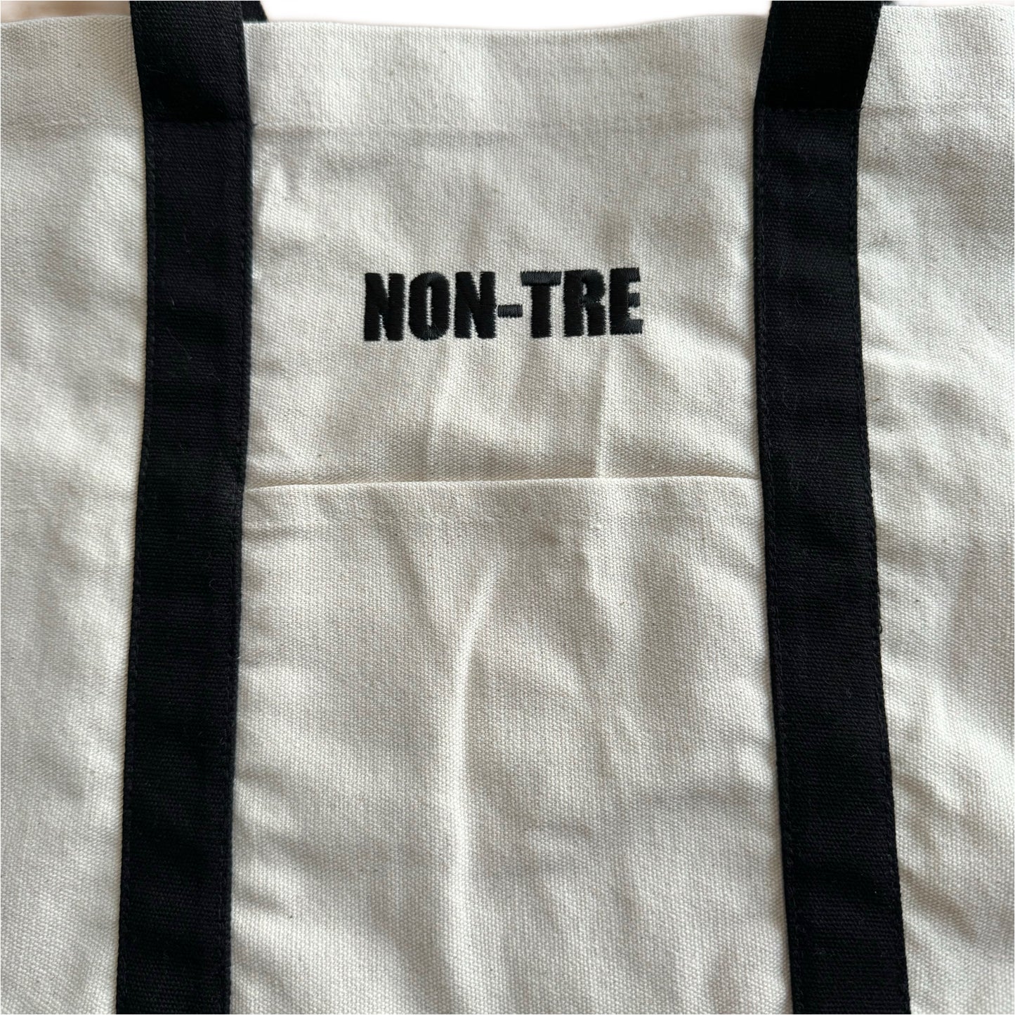 BASIC LOGO CANVAS TOTE BAG