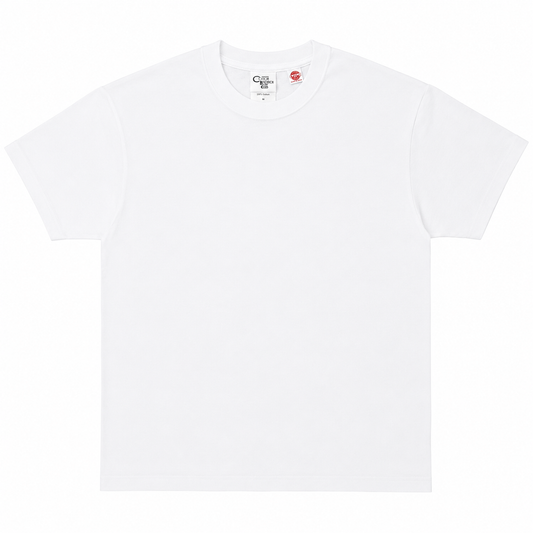 COTTON RESEARCH CLUB JPC-001 6.6oz S/S TUBULAR T-SHIRT – WHITE