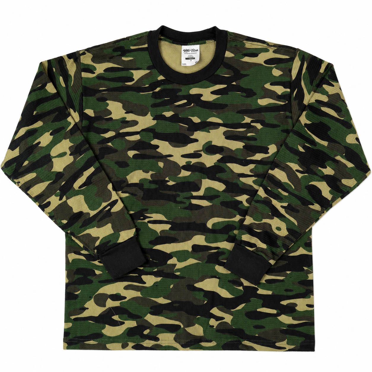 SHAKA WEAR 9.0oz HEAVYWEIGHT THERMAL 2.0 - WOODLAND CAMO