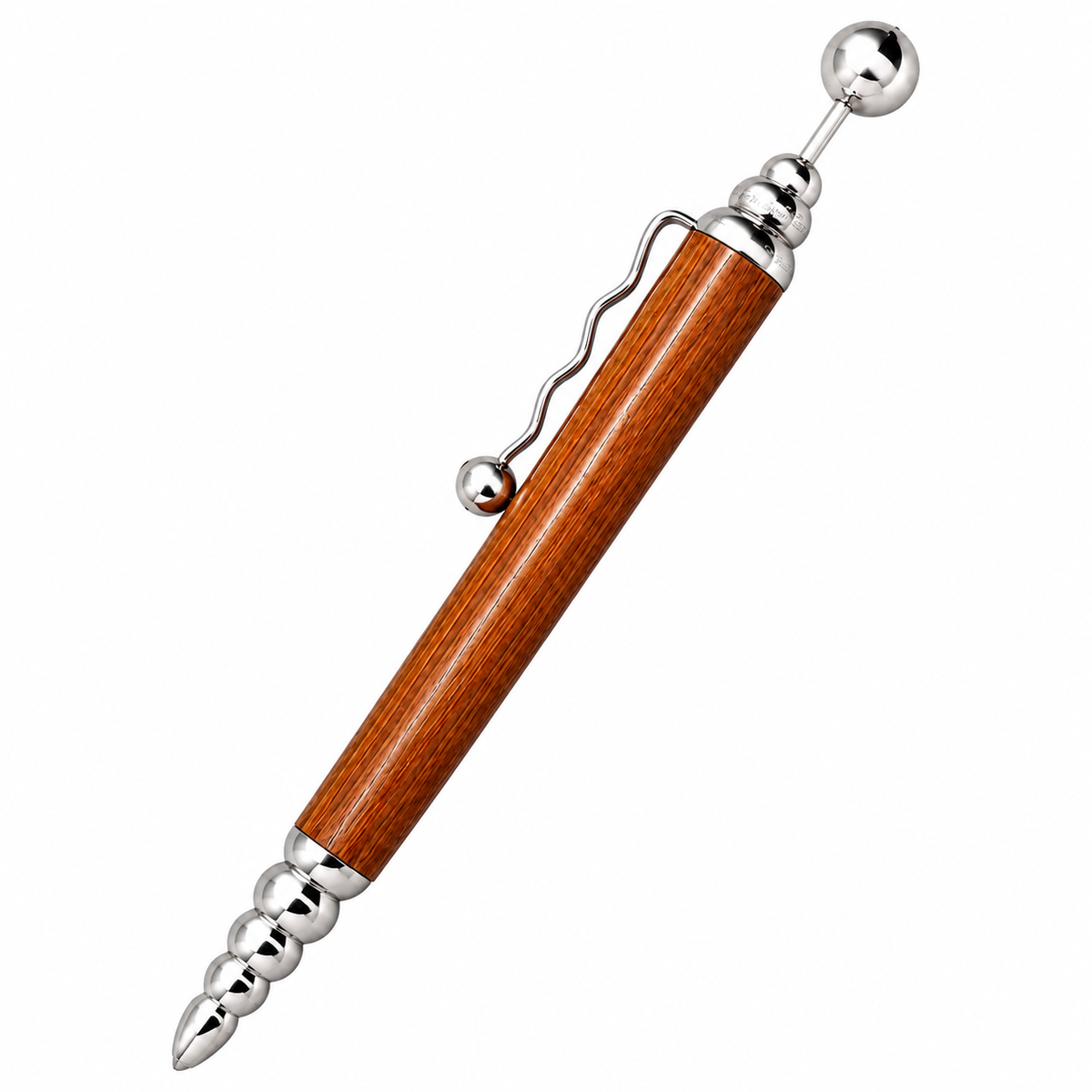 Jean Pierre Lepine ZIGZAG BALLPOINT PEN - NATURAL WOOD