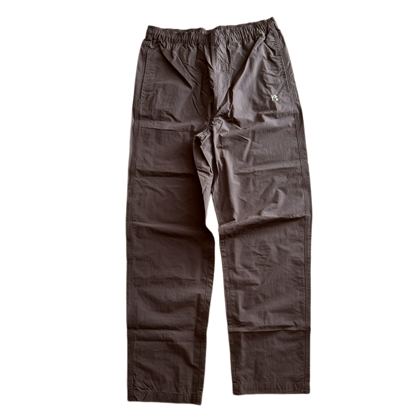 INITIAL LOGO NYLON EASY PANTS