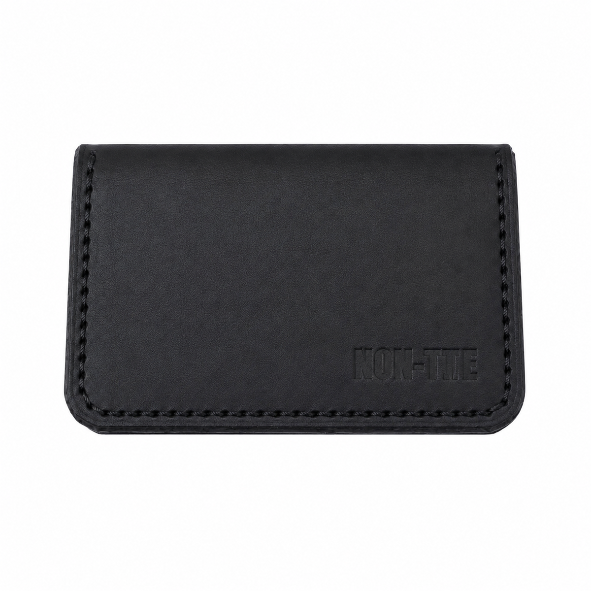 NON-TRE × T2 LEATHER WORKS CARD CASE – BLACK