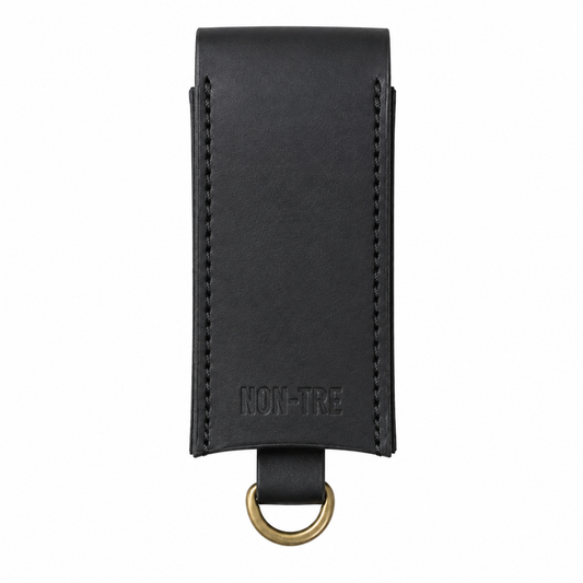 NON-TRE × T2 LEATHER WORKS KEY CASE – BLACK