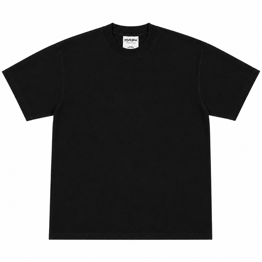 SHAKA WEAR 7.5 OZ MAX HEAVYWEIGHT GARMENT DYE SHORT SLEEVE – BLACK