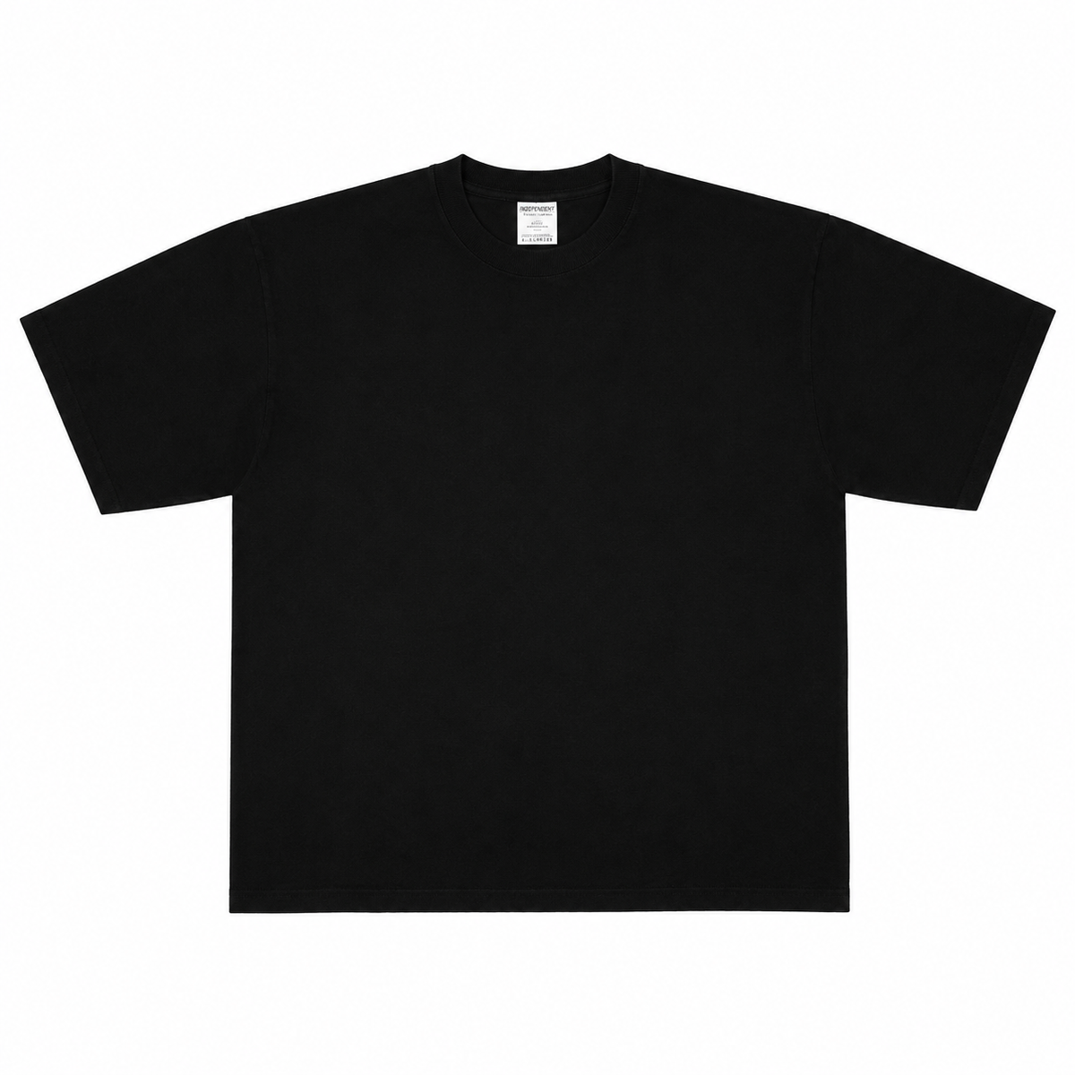 SHAKA WEAR 7.5oz GARMENT DYE DROP SHOULDER S/S TEE - BLACK