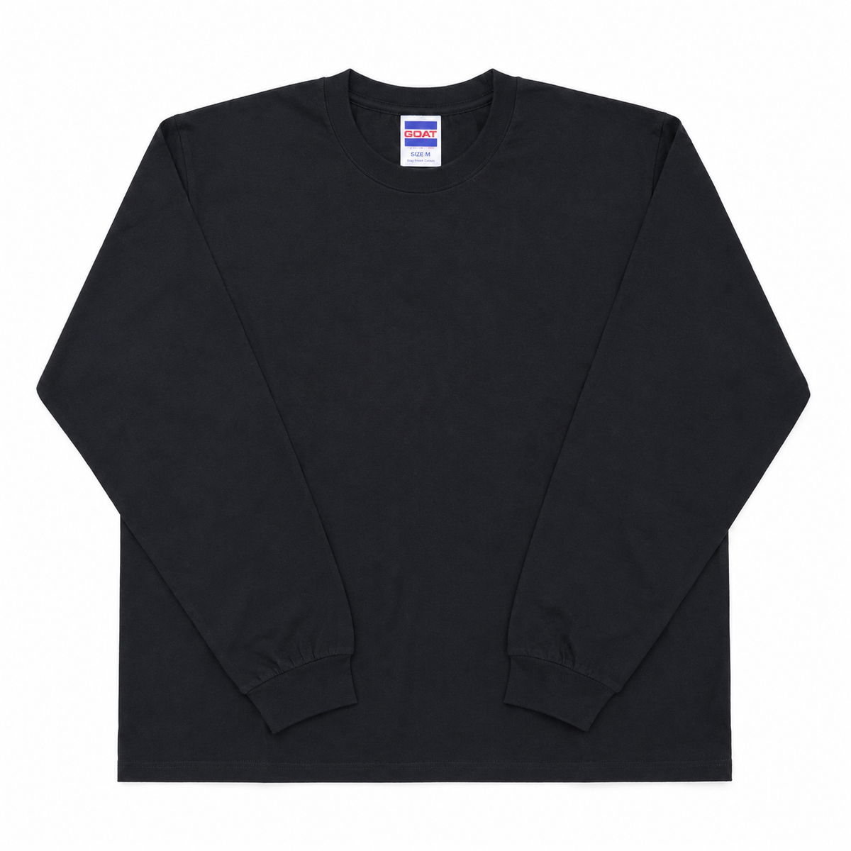 GOAT LONG SLEEVE TEE - BLACK