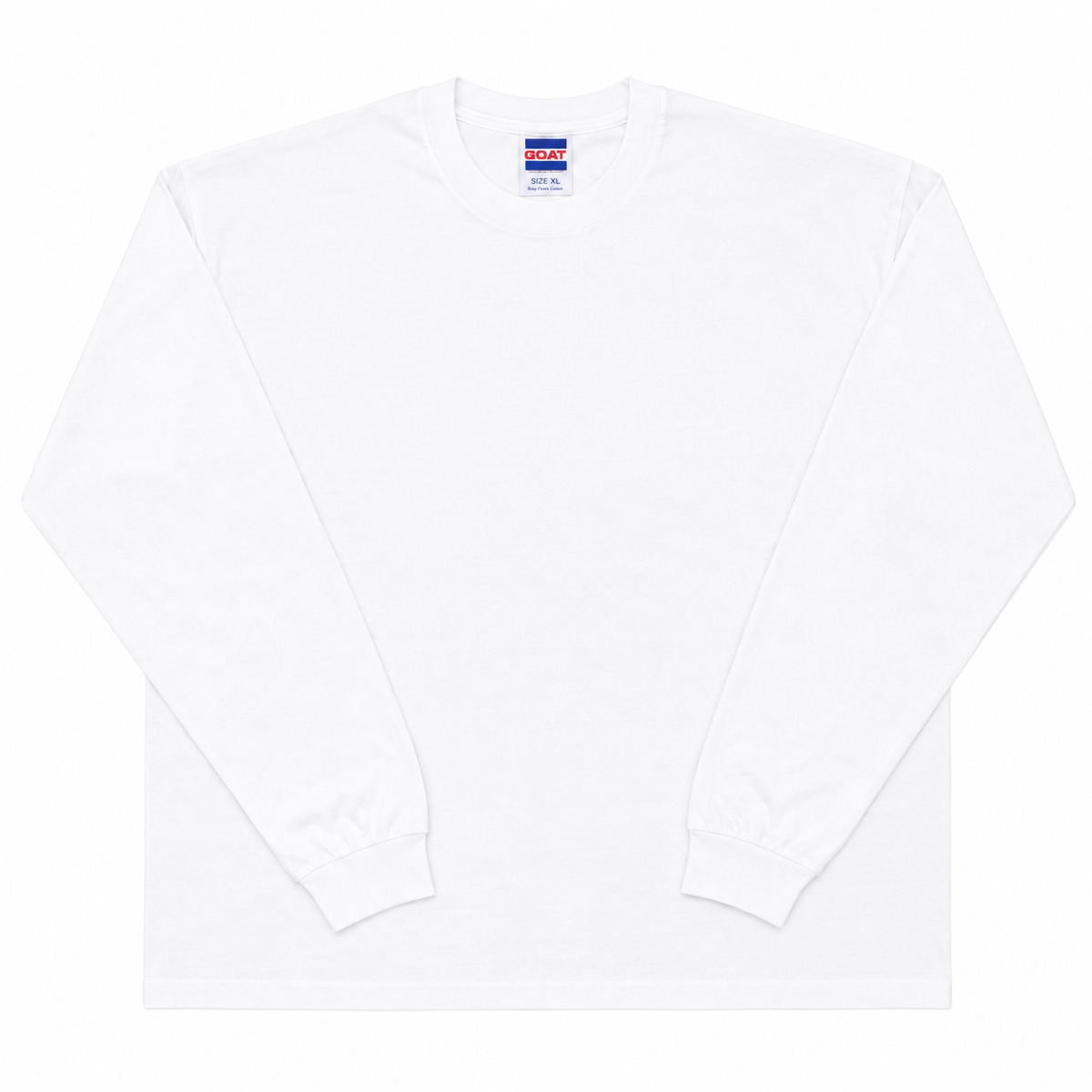 GOAT LONG SLEEVE TEE - WHITE