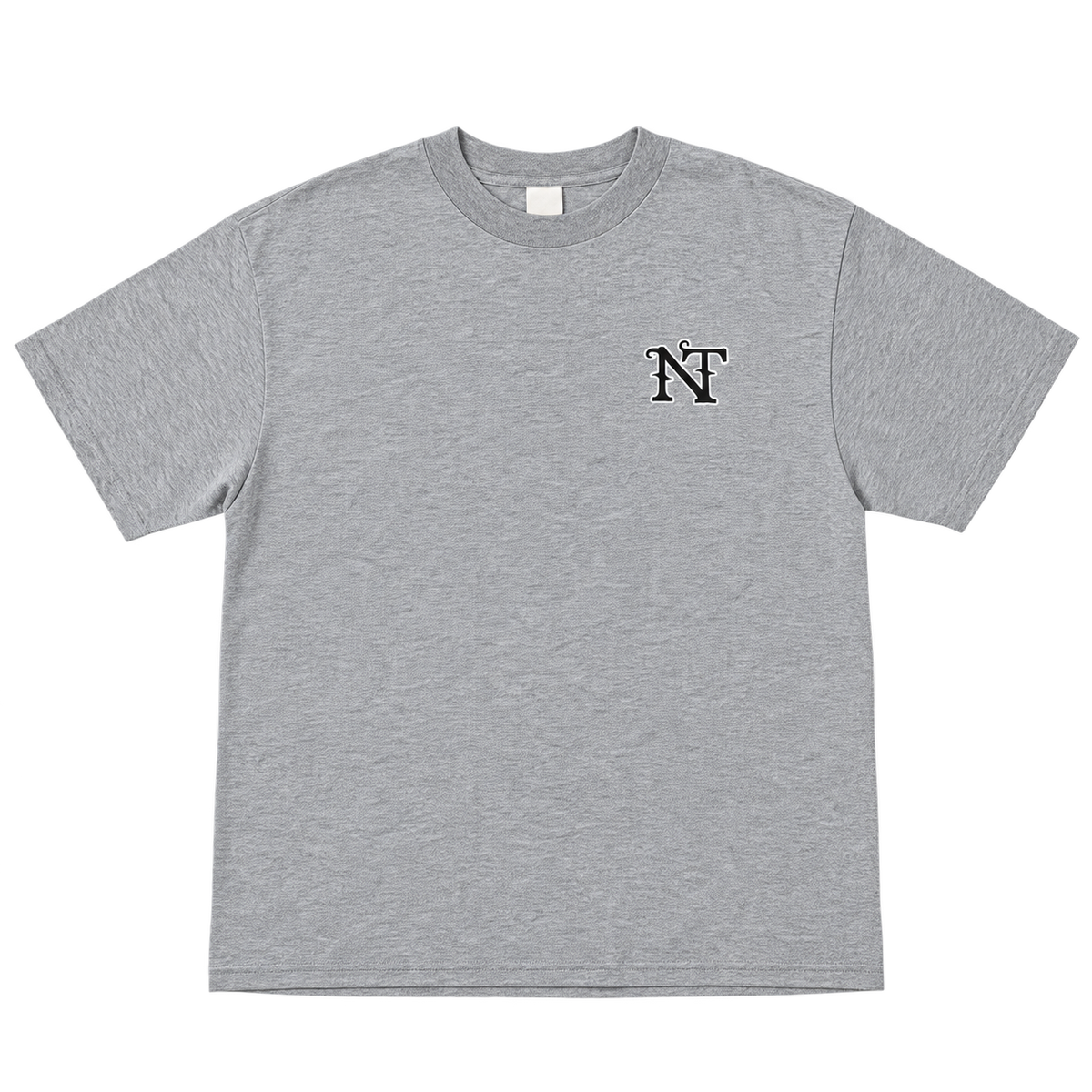 NON-TRE FAMILIA LOGO TEE - GRAY