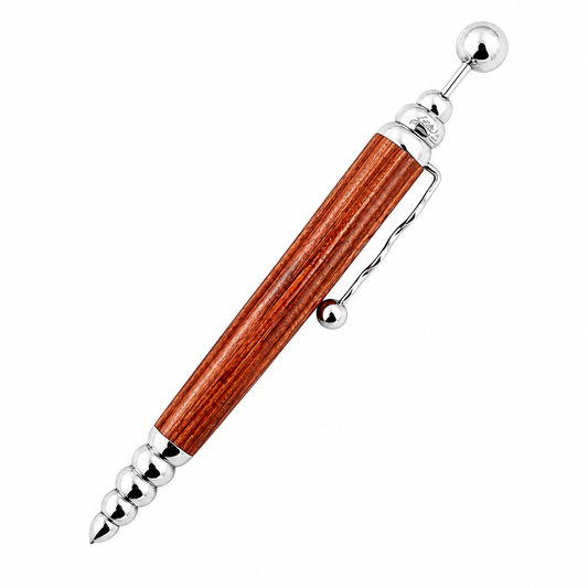 Jean Pierre Lepine ZIGZAG STRIPE BALLPOINT PEN - WOOD