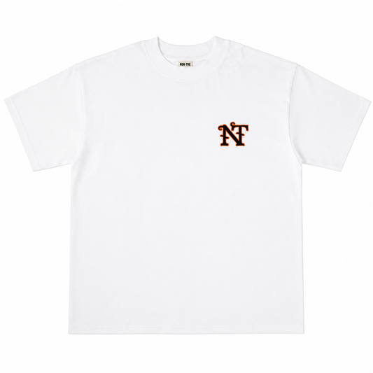 NON-TRE FAMILIA LOGO TEE - WHITE